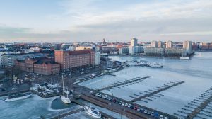 Krunikka ja Merihaka Tervasaaresta kuvattuna